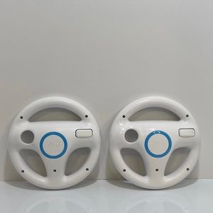 Mario kart Wii bundle with wheels